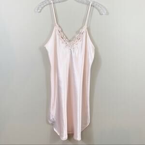 Vintage Pink Chemise Night Gown